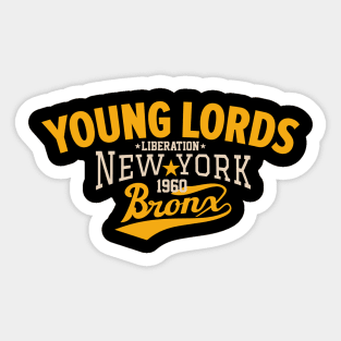 Young Lords Legacy - Bronx Activist Apparel Sticker